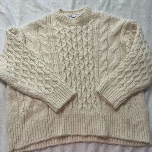 Zara chunky knit sweater